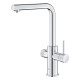 Кухонный смеситель с подключением к фильтрованной воде Grohe Blue Pure Minta Хром (30590000)