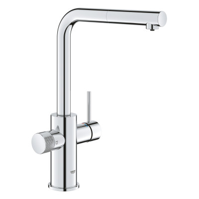 Кухонный смеситель с подключением к фильтрованной воде Grohe Blue Pure Minta Хром (30590000)