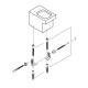 Grohe Cube Ceramic унітаз підлоговий для комбінації з прихованим бачком (3948500H)