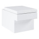 Grohe сидіння для унітазу Cube Ceramic, швидкознімне з мікроліфтом, Альпін-білий (39488000)