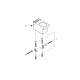 Grohe Cube Ceramic унітаз підлоговий для комбінації з бачком зовнішнього монтажу (3948400H)