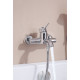 Змішувач для ванни Grohe BauClassic з перемиканням між ванною і верхнім душем Хром (32865000)