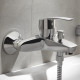 Змішувач для ванни Grohe Eurosmart Хром з перемиканням між ванною і верхнім душем (33300002)