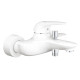 Змішувач для ванни Grohe Eurostyle білий місяць, хром для перемикання між ванною і верхнім душем (23726LS3)