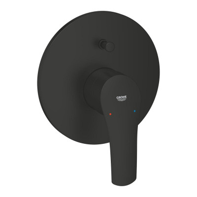 Смеситель для ванны Grohe Eurosmart Черный матовый (194502433)