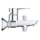 Змішувач для ванни Grohe BauLoop Хром з перемиканням між ванною і верхнім душем (23603001)
