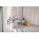 Смеситель для ванны Grohe Euroeco Хром с переключением между ванной и верхним душем (32743001)