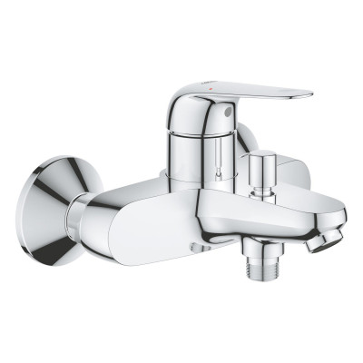 Смеситель для ванны Grohe Euroeco Хром с переключением между ванной и верхним душем (32743001)