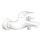 Змішувач для ванни Grohe Eurostyle білий місяць, хром для перемикання між ванною і верхнім душем (33591LS3)