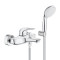 Змішувач для ванни Grohe Eurostyle Хром з душовим гарнітуром (3359230A)