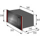 Микроволновая печь Gunter&Hauer EOK 2602 BL Inverter Черный