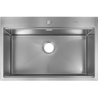 Кухонная мойка с нержавеющей стали Gunter&Hauer Bever 7522 Inox Honey (75х51см)