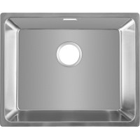 Кухонна мийка з нержавіючої сталі Gunter&Hauer GERA 5420 IX (54х44см)