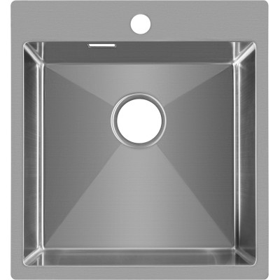 Кухонная мойка с нержавеющей стали Gunter&Hauer METTER 4420 IX (44х50см)