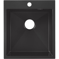 Кухонная мойка с нержавеющей стали Gunter&Hauer Mindel 4522 Black Honey (45х51см)