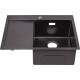 Кухонная мойка с нержавеющей стали Gunter&Hauer Rauda 6522 Black Honey LW (65х51см)