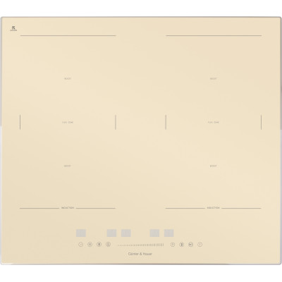 Индукционная варочная поверхность Gunter&Hauer I 500 IVR Айвори