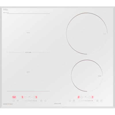 Индукционная варочная поверхность Gunter&Hauer I 6 MW Белое стекло