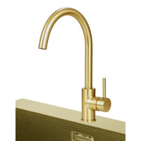 Кухонний змішувач Gunter&Hauer RAIN Gold Золото