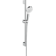 Душовий набір Hansgrohe Crometta 1jet 65 см, білий / хром 26533400