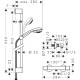 Душовий набір Hansgrohe Crometta 85 Vario з універсальним термостатом Ecostat і душовою штангою 90 см 27080000