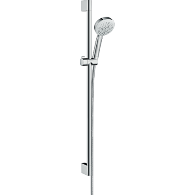 Душовий набір Hansgrohe Crometta 100 Multi EcoSmart з душовою штангою 26659400