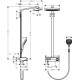 Душова система Hansgrohe Raindance Select E 300 3jet Showerpipe з термостатом, білий / хром 27127400