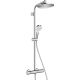 Душевая система Hansgrohe Crometta S 240 1jet Showerpipe с термостатом, хром 27267000