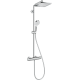 Душова система Hansgrohe Crometta Е 240 1jet Showerpipe з термостатом EcoSmart 27281000