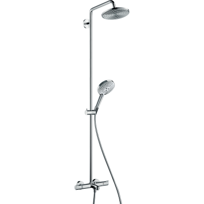 Душова система Hansgrohe Raindance Select S 240 Showerpipe для ванни з термостатом, хром 27117000
