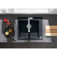 Мийка для кухні Hansgrohe S51 S510-F450 43312170 чорний