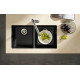 Мойка для кухни Hansgrohe S51 S510-U770 43434170 чёрный графит