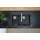 Мийка для кухні Hansgrohe S51 S510-F635, чорний графіт 43315170