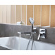 Змішувач Hansgrohe Metropol для ванни настінний прихований з важільною рукояткою, чорний матовий (32546670)