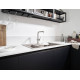 Змішувач Hansgrohe Talis M54 для кухонного миття з висувним душем, під сталь 72809800