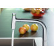 Змішувач Hansgrohe Metris Select M71 для кухонного миття, хром 73804000
