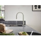 Змішувач Hansgrohe Talis M54 для кухонного миття з висувним душем, чорний матовий 72800670