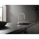 Змішувач Hansgrohe Aquuno Select M81 для кухонного миття з висувним душем, хром 73831000