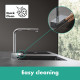 Змішувач Hansgrohe Aquuno Select M81 для кухонного миття з висувним душем, під сталь 73830800