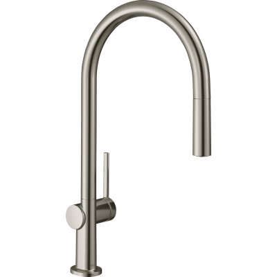 Змішувач Hansgrohe Talis M54 для кухонного миття з висувним душем, під сталь 72803800