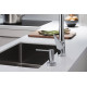 Змішувач Hansgrohe Talis Select M51 для кухонного миття, під сталь 73852800
