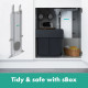 Смеситель Hansgrohe Aquno Select M81 для кухонной мойки с выдвижным душем, под сталь 73830800