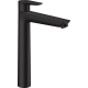 Змішувач Hansgrohe Talis E для раковини з високим виливом і зливним гарнітуром, чорний матовий (71716670)