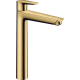 Змішувач Hansgrohe Talis E для раковини з високим виливом і зливним гарнітуром, золото (71716990)