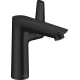 Смеситель Hansgrohe Talis E для раковины со сливным гарнитуром, черный матовый (71754000)