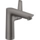 Смеситель Hansgrohe Talis E для раковины со сливным гарнитуром, черный матовый хром (71754000)