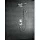 Термостат Hansgrohe ShowerSelect Highfow для душу з окремим висновком для ручного душу, скляний 15735400