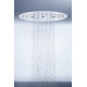 Верхний душ Hansgrohe Raindance Rainmaker Air 3jet 600 с подсветкой, хром 26117000