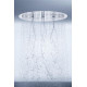 Верхний душ Hansgrohe Raindance Rainmaker Air 3jet 600 с подсветкой, хром 26117000