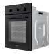 Духовой электрический шкаф INTERLINE OEG 170 MRN BB Черный